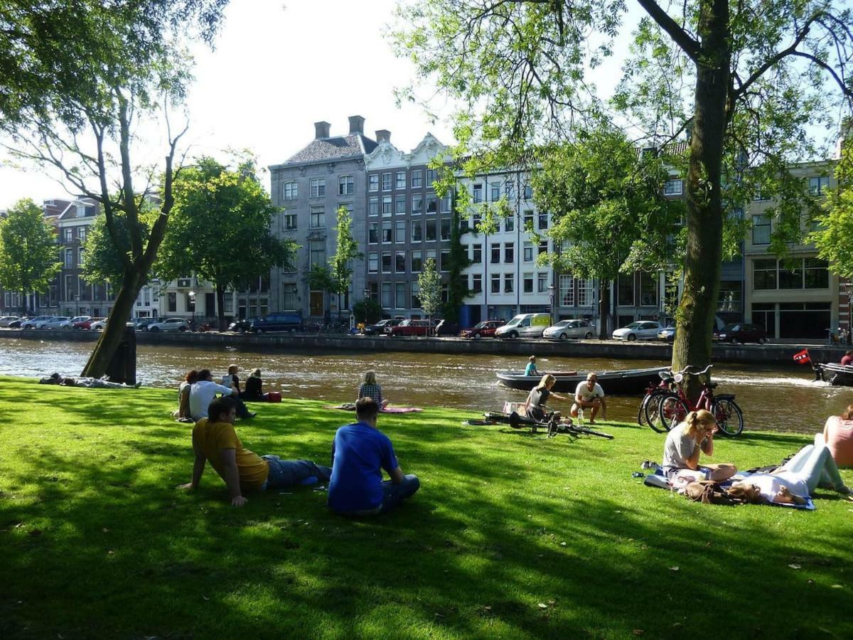 Quiet Apartment For 4 At Park In Center Amsterdam Esterno foto